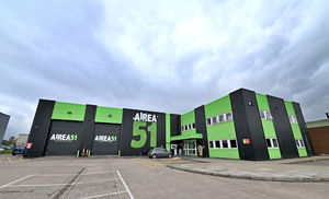 AIRea 51 trampoline park, at Stafford Park, Telford 