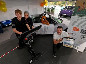 Supporting image for story: Porsche Wolverhampton starts 746-mile virtual bike ride in aid of dog rescue charity