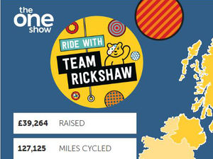 Supporting image for story: BBC Children in Need's Rickshaw Challenge rolls into Shropshire today - find out where
