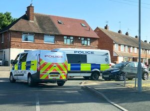 Police at the scene. Pic: SnapperSK