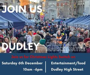 Dudley Christmas Market last year was buzzing 2024