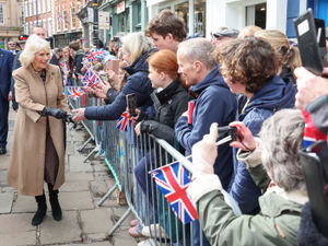Supporting image for story: Queen's visit to Shrewsbury: Read the full report from our reporter who accompanied Queen Camilla
