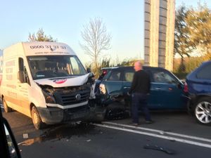 Supporting image for story: Company's second delivery van incident in one day