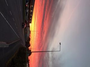 Angela Jones captured the sunrise at Stafford Park in Telford