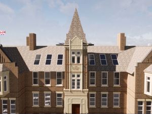 Supporting image for story: Completion date set for £30m project to transform site of Wolverhampton's derelict eye infirmary