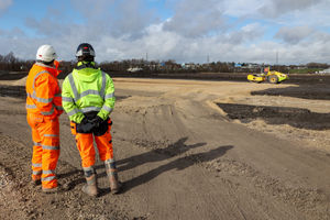 Work is underway on the Spark site in Walsall. PIC: Origin Future Logistics