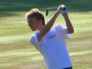 Supporting image for story: Golfer Gidney's Open dream is over