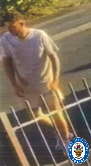 West Midlands Police is looking to identify the man in the image following a report of an attempted robbery on Montague Road. Photo: West Midlands Police