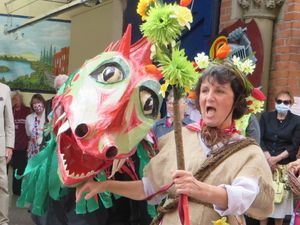 Supporting image for story: Ellesmere street pageant takes town back 800 years