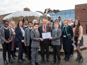 Supporting image for story: Wolverhampton secondary school recognised as 'School of Sanctuary'