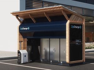 Supporting image for story: ZipCharge reveals the GoHub, a portable electric vehicle charging solution