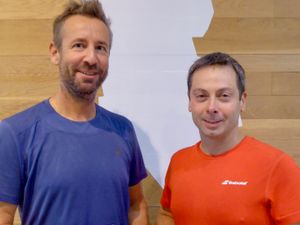 Supporting image for story: Married Tennis pairs are triumphant