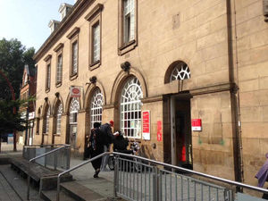 The Walsall branch was closed except to people collecting parcels
