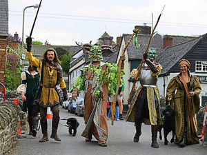 Supporting image for story: Green Man welcomes summer