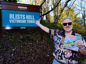 Supporting image for story: A Telford author has used the backdrop of Blists Hill Victorian Town in the Ironbridge Gorge for his tenth children's book.