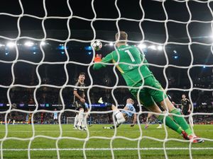 Supporting image for story: Pep Guardiola applauds ‘unbelievable’ Erling Haaland’s stunning acrobatic goal