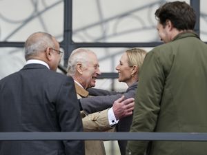 Supporting image for story: King hugged by niece Zara Tindall at Royal Windsor Horse Show