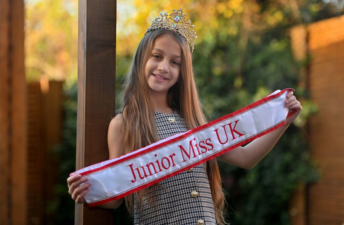 Bloxwich youngster set to hit the heights after winning Junior Miss UK national title