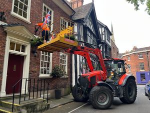 A dedicated team are working hard to keep Shrewsbury looking beautiful ahead of judging for prestigious floral competitions. Picture: Shrewsbury Town Council
