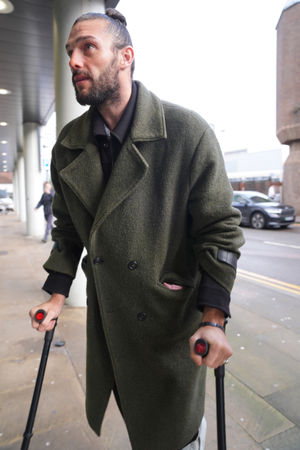 Former England footballer Andy Carroll arriving at Chelmsford Magistrates' Court, Essex, where he is accused of breaching a non-molestation order. Picture date: Wednesday February 4, 2026. PA Photo. Photo credit: Yui Mok/PA Wire 