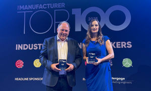 The Confederation of British Metalforming’s Stephen Morley and Geraldine Bolton