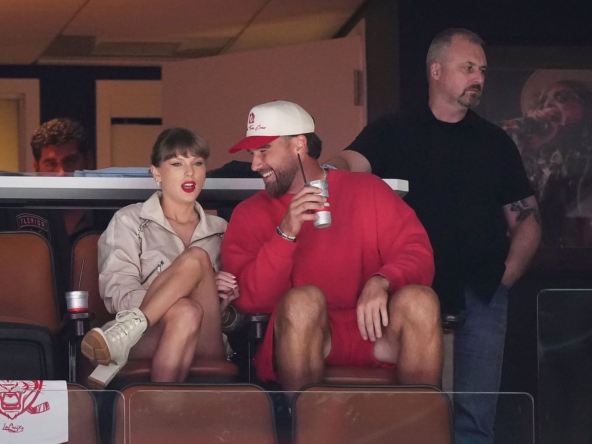 Taylor Swift and Travis Kelce make red carpet debut