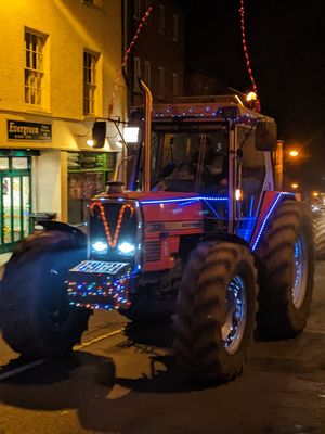 The Orleton YFC tractor run