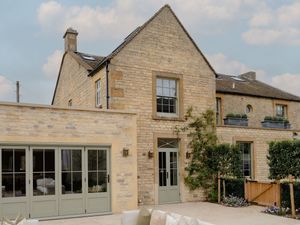 Made of Cotswold stone, the exterior oozes charm