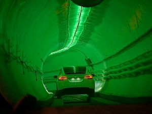Supporting image for story: Elon Musk unveils revolutionary underground tunnels