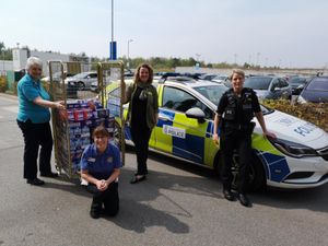 Supporting image for story: Children in Telford's hospital receive Easter treat thanks to police and community champions