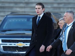 Supporting image for story: Trump’s son told UK police he is ‘very close’ to alleged rape victim, court told