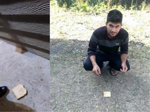 Supporting image for story: These two guys from opposite sides of the world made an Earth sandwich