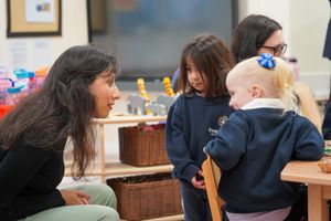 Dudley MP Sonia Kumar at the Beechwood CE Primary Nursery opening