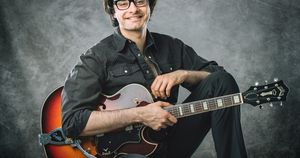 Multi-award winning songwriter and guitarist Sunjay. Photo Credit: Jane Jordan