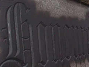 Supporting image for story: 'Vandal attack' mystery solved