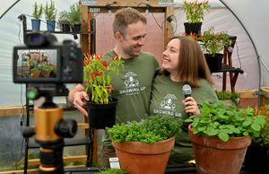 Urban Herbs couple Andy and Katy Perry