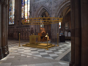 Supporting image for story: Shrine to first Bishop of Lichfield returning to Cathedral