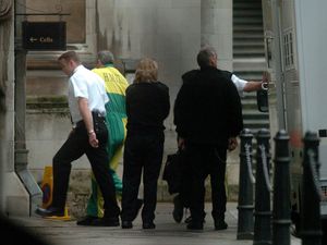 Essex Boys killer Michael Steele arrives at the Royal Courts of Justice