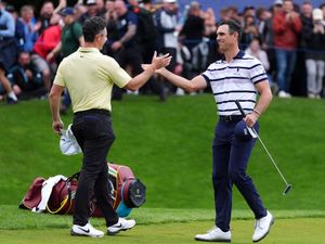Supporting image for story: Billy Horschel beats Rory McIlroy in Wentworth play-off to claim dramatic win