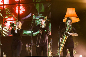 Backing band. Photo by: Adriana Vasile