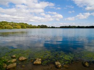 View across a lake