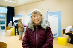 Happy to be vaccinated - Margaret Smith, 82, from Shifnal