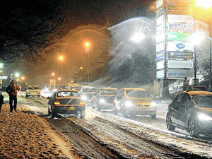 Supporting image for story: Shoppers stranded as snow hits Shropshire