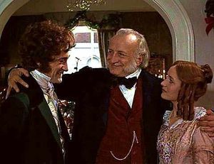 A scene from A Christmas Carol