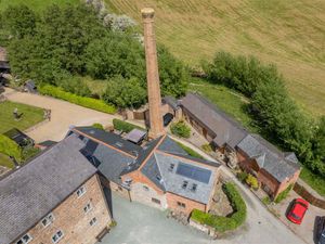 Supporting image for story: Stunning mill conversion on the Welsh border up for grabs - and yes, the chimney is included