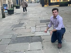 Supporting image for story: A street scar named undesirable: Council votes for action over Shrewsbury pavement patching