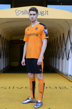 Will Randall in 2016 after arriving at Wolves