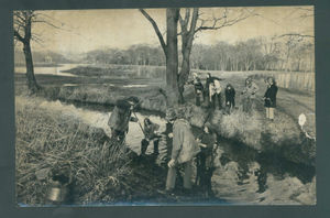 Youngsters from the Focus on Wild Life group were hard at work clearing rubbish from Monks' Pool at the Sandwell Valley nature trail in West Bromwich when this picture was taken in February, 1973