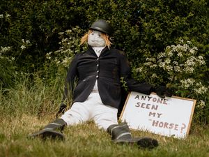 Supporting image for story: Scarecrows take over village near Telford to raise smiles during lockdown