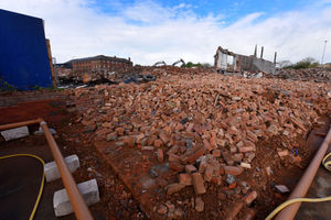 The bus depot site was cleared over recent months